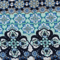 [S2130R] Knitted Crepe Printed Designs