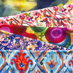 [S2165R] Rayon Digital Printed Suze