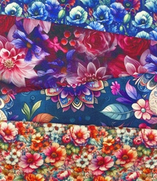 [S2103R] Viscose Lycra Heavy Digital Printed Laura