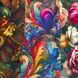 [S2109R] Viscose Lycra Heavy Digital Printed Mix