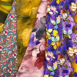 [S2200L] Rayon Digital Printed Noor