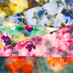 [S2199R] Rayon Digital Printed Lina
