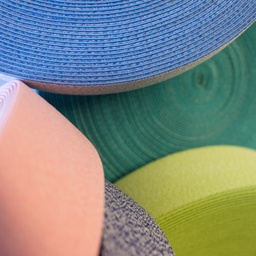 [080R] Gummiband Colour Line Uni Meliert