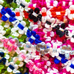 [082R] Flower Trim Pink