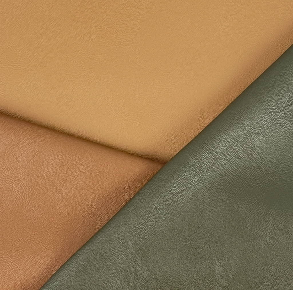 [S2227L] Faux Leather With Suede