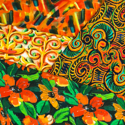 [S1839R] Jersey Digital Printed Barock