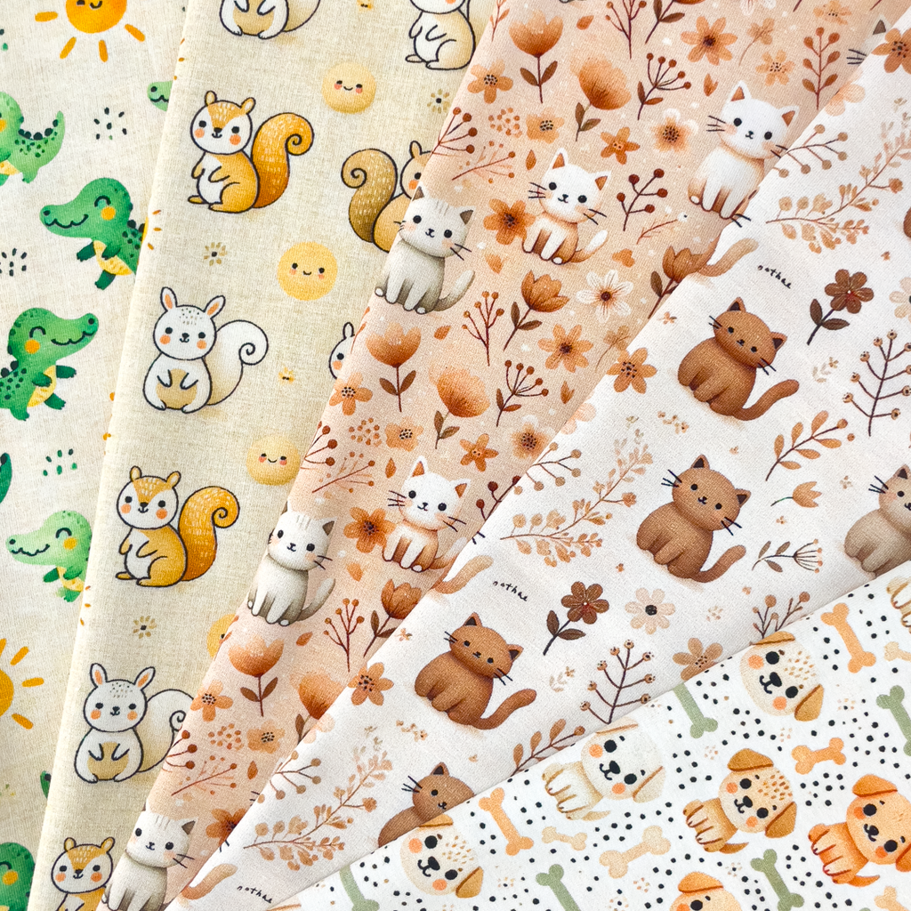 [S2282L] Jersey Digital Printed Little Friends