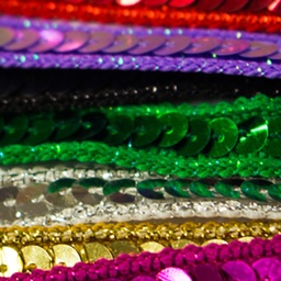 [093R] Nastro Di Paillettes 10 mm