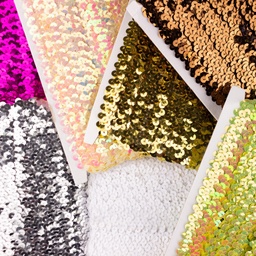 [094R] Stretchable Sequin Trim 30 mm