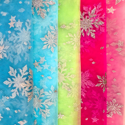 [S2189R] Frozen Crystals Tulle