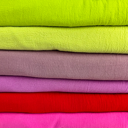 [S2236R] Sandwashed Crepe Uni 100% Cotton