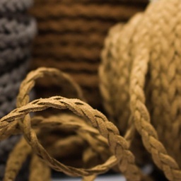[100R] Braided Suede Lace
