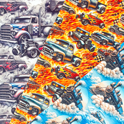 [S2280R] Jersey Digital Printed Tough Vehicles