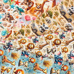 [S2286R] Jersey Digital Printed Safari On Tour