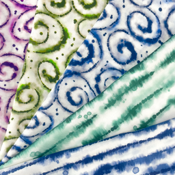 [S2362R] Rayon Digital Printed Tie Dye
