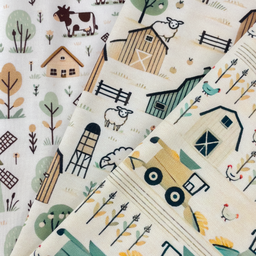 [S2325R] Jersey Digital Printed Farm Work