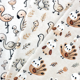 [S2334R] Jersey Digital Printed Lovely Birds