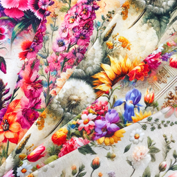 [S2370R] Viscose Lycra Heavy Digital Printed Sia