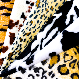 [S2459L] Wellness Fleece Printed Animal Prints