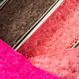 [116R] Knitted Plush Ribbon