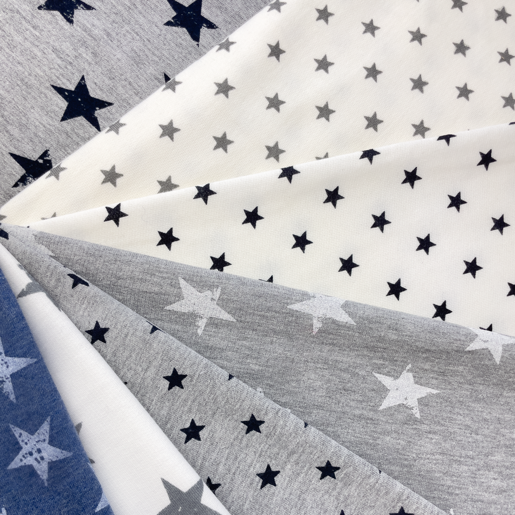[S2474L] Brushed Sweat With Stars