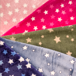 [S2461R] Wellness Fleece Printed Mini Stars