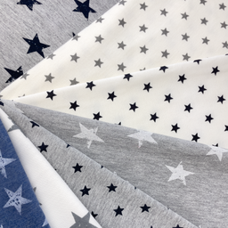 [S2474R] Brushed Sweat With Stars
