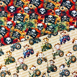 [S2529L] Alpine Fleece Digital Printed Dale