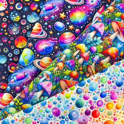 [S2541L] Softshell Digital Printed Magical
