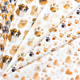 [S2481R] Jersey Digital Printed Doggie