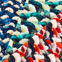 [S2495R] Jersey Digital Printed Kimono