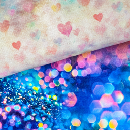 [S2393R] Jogging Digital Printed Glitters