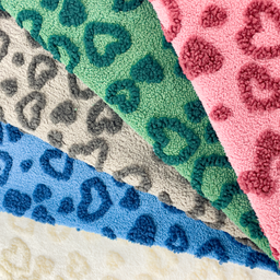 [S2450R] Teddy Hearts Spots