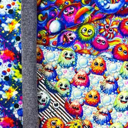 [S2518R] Alpine Fleece Digital Printed Boo