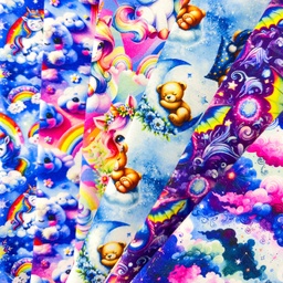 [S2519R] Alpine Fleece Digital Printed Night Time