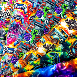 [S2536R] Softshell Digital Printed Gamer