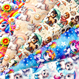 [S2542R] Softshell Digital Printed Little Pony's