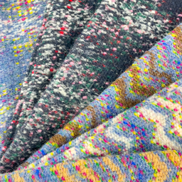 [S2549R] Boiled Wool Missoni Style