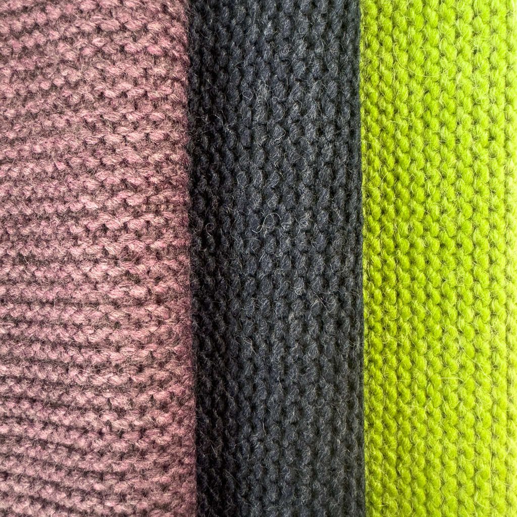 [S2562L] Double Faced Wool With Jersey