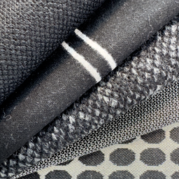 [S2563R] Prato Black And White Mix