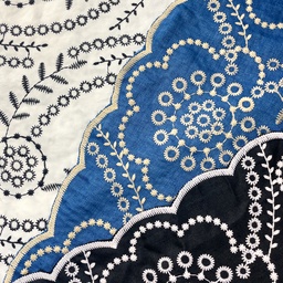 [S2581R] Luxor Linen Embroidery Spiral