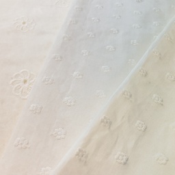 [S2624R] Cotton Embroidery Retro Style