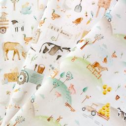 [S2712L] Snoozy Fabrics x Little Jax 'Wild Adventures' Jersey Collection