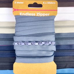 [736R] Endless Zippers