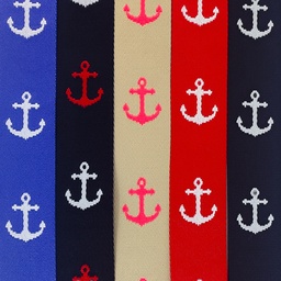 [744R] Webbing With Anchors 40 mm