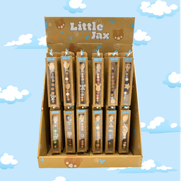 [747R] Little Jax Pacifier 72 Pc. Clips Box Special