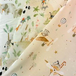 [S2710R] Snoozy Fabrics x Little Jax 'Wild Adventures' Jersey Collection