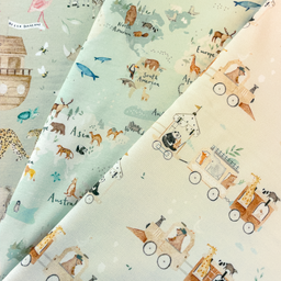 [S2711R] Snoozy Fabrics x Little Jax 'Wild Adventures' Jersey Collection