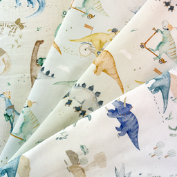 [S2715R] Snoozy Fabrics x Little Jax 'Wild Adventures' Jersey Collection