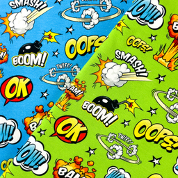 [S2655R] Jersey Digital Printed Cartoon's 